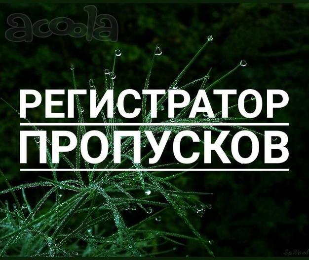 Регистратор пропусков